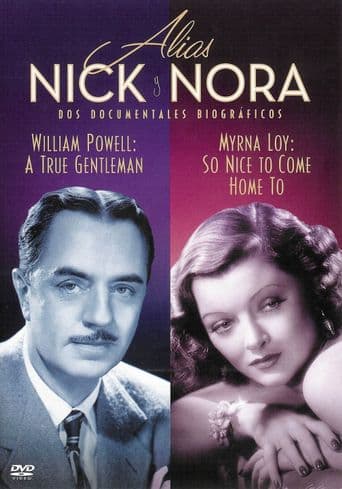 Hollywood Remembers: Myrna Loy - So Nice to Come Home to poster art