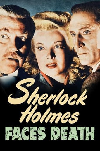 Sherlock Holmes Faces Death poster art