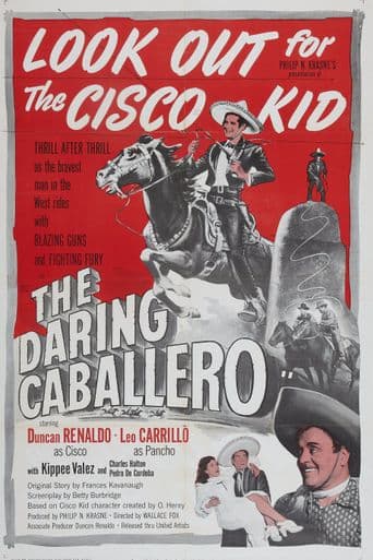 The Daring Caballero poster art