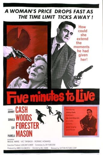 Five Minutes to Live poster art