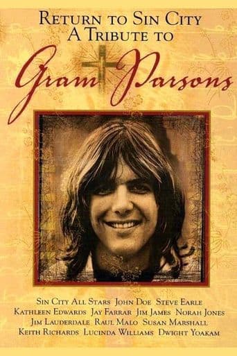 Return to Sin City: A Tribute to Gram Parsons poster art