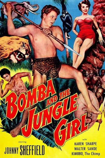 Bomba and the Jungle Girl poster art