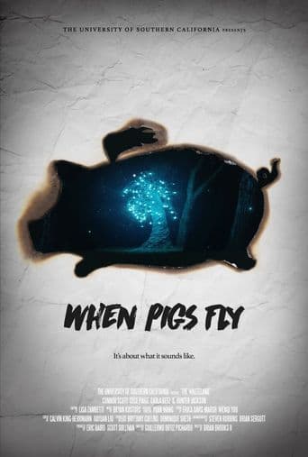 When Pigs Fly poster art