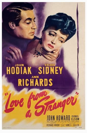 Love from a Stranger poster art