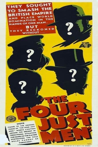 The Four Just Men poster art