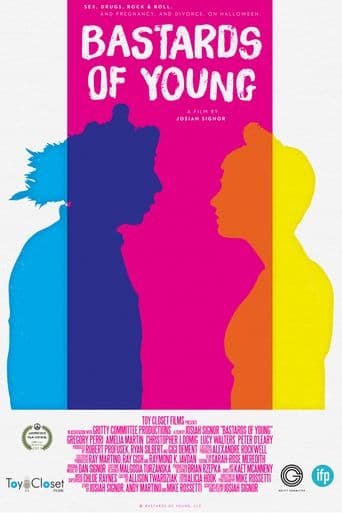 Bastards of Young poster art