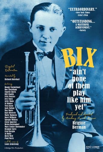 Bix: 'Ain't None of Them Play Like Him Yet' poster art