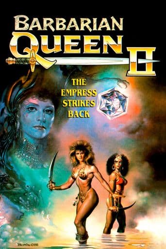 Barbarian Queen II: The Empress Strikes Back poster art