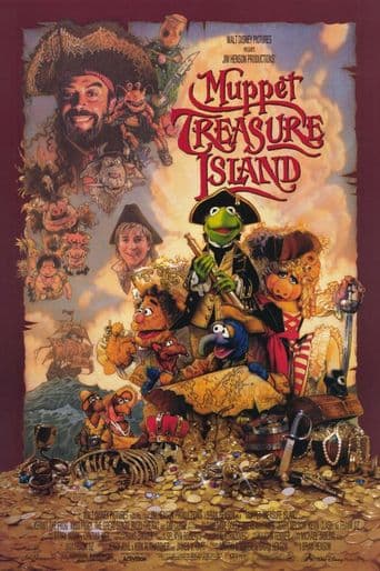 Muppet Treasure Island poster art