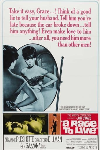 A Rage to Live poster art