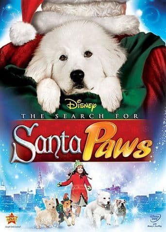 The Search for Santa Paws poster art