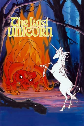 The Last Unicorn poster art