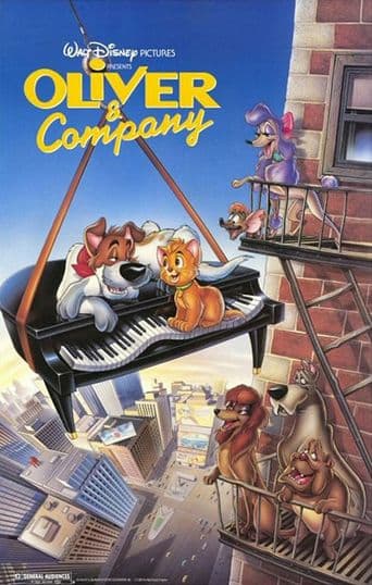 Oliver & Company poster art