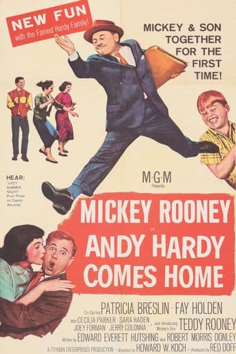 Andy Hardy Comes Home poster art