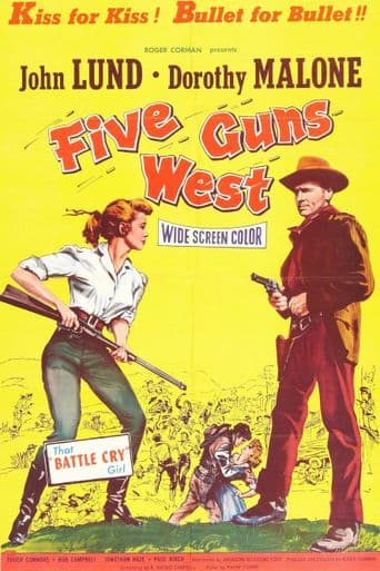 Five Guns West poster art