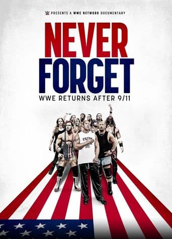 Never Forget: WWE Returns After 9/11 poster art