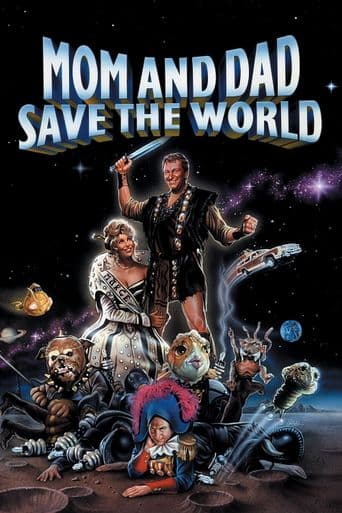 Mom and Dad Save the World poster art