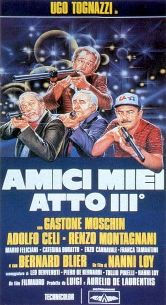 Amici miei - Atto III° poster art