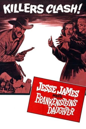 Jesse James Meets Frankenstein's Daughter poster art