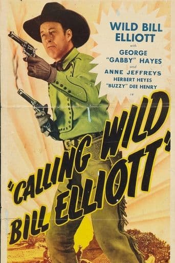 Calling Wild Bill Elliott poster art