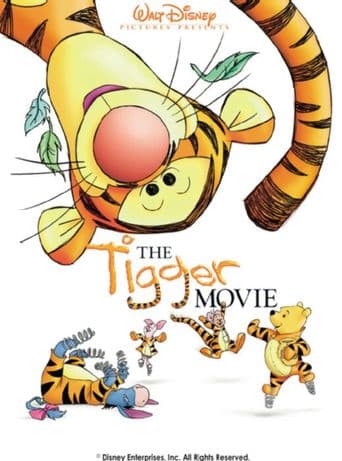 The Tigger Movie poster art