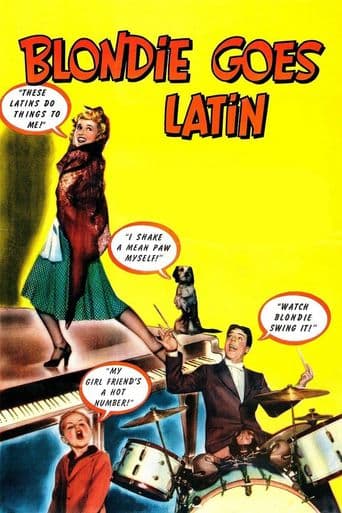 Blondie Goes Latin poster art