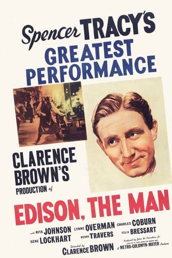 Edison, the Man poster art