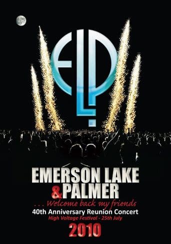 Emerson Lake & Palmer - 40th Anniversary Reunion Concert poster art