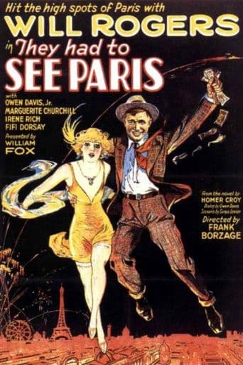 They Had to See Paris poster art