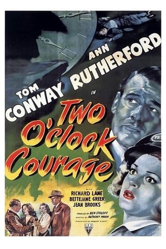 Two O'Clock Courage poster art