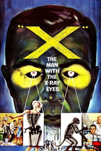 X: The Man With the X-Ray Eyes poster art