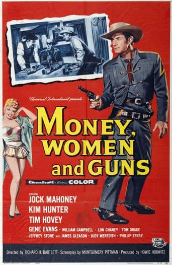 Money, Women and Guns poster art