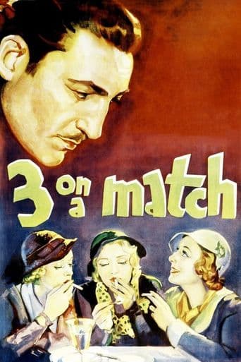 Three on a Match poster art