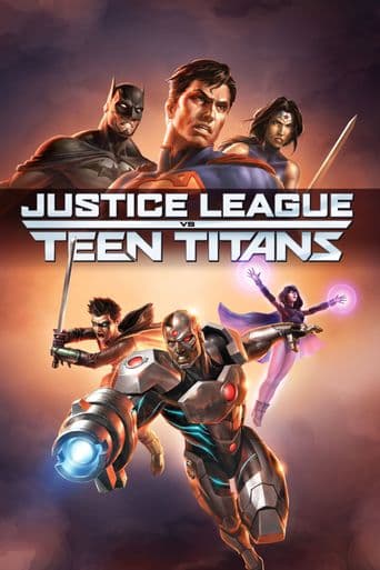 Justice League vs. Teen Titans poster art