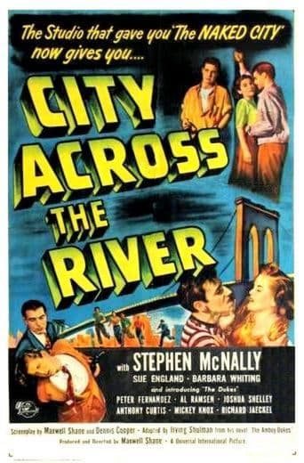 City Across the River poster art