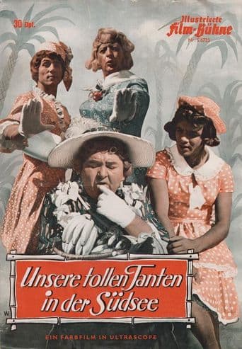 Unsere tollen Tanten in der Südsee poster art