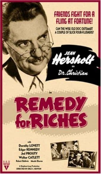 Remedy for Riches poster art