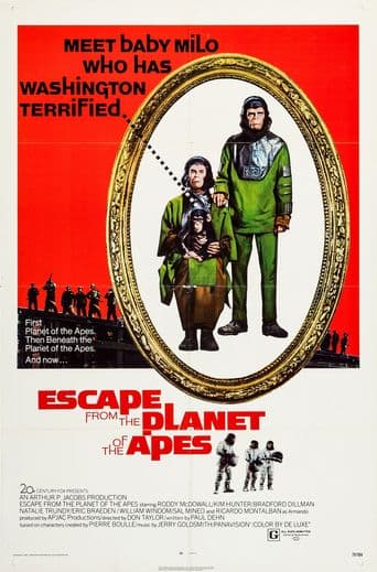 Escape From the Planet of the Apes poster art
