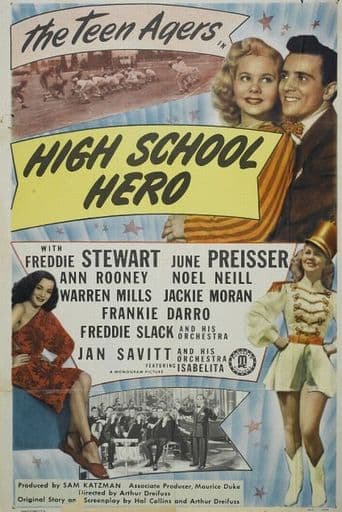 High School Hero poster art