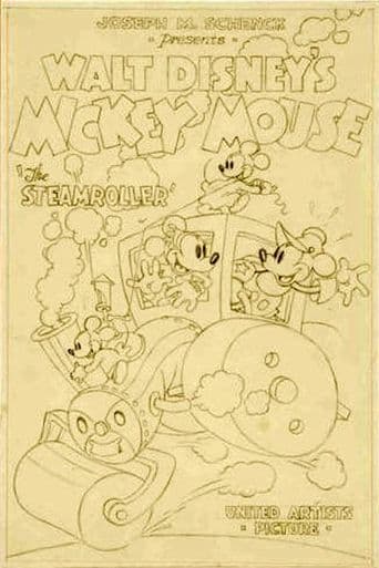 Mickey's Steam Roller poster art