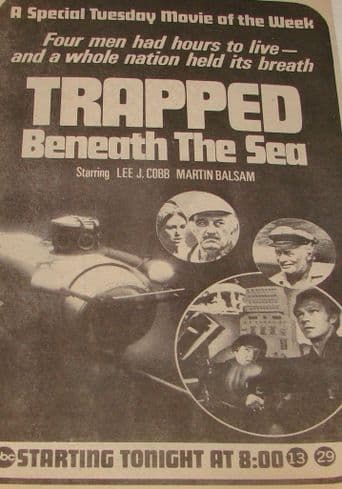 Trapped Beneath the Sea poster art