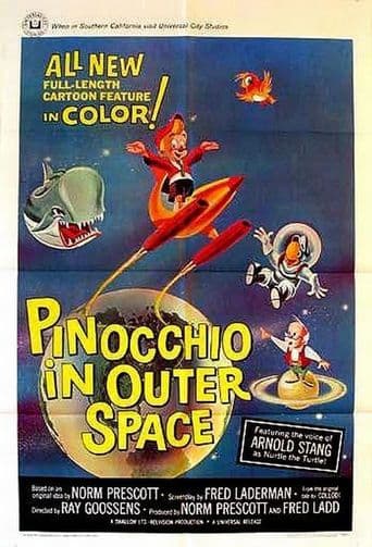 Pinocchio in Outer Space poster art