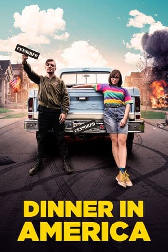 Dinner in America poster art