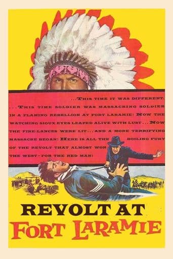 Revolt at Fort Laramie poster art