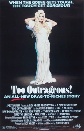 Too Outrageous! poster art