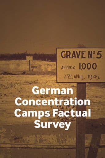 German Concentration Camps Factual Survey poster art