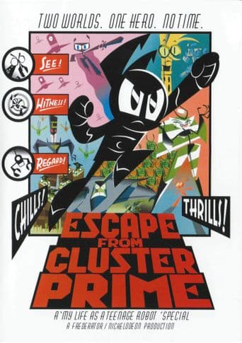 My Life as a Teenage Robot: Escape from Cluster Prime poster art