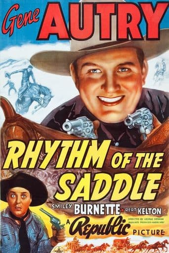 Rhythm of the Saddle poster art