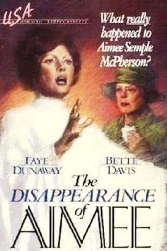 The Disappearance of Aimee poster art