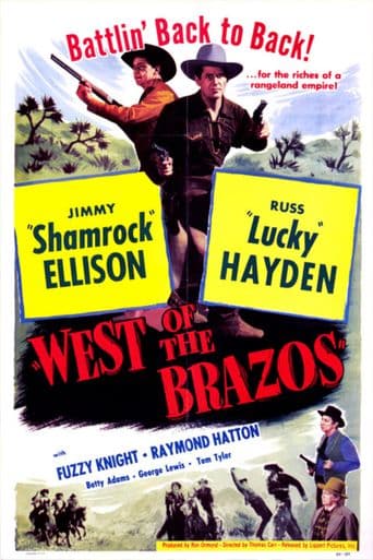 West of the Brazos poster art